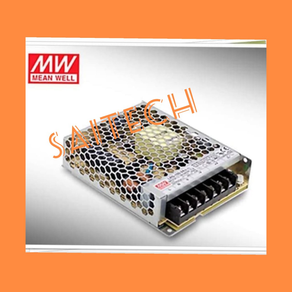 Jual Lrs Ac Dc Switching Power Supply V A Output Mean Weal