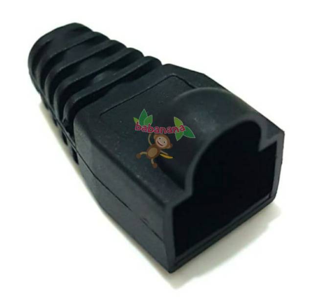 Plug boot rj45 pelindung kabel lan karet rubber silicon