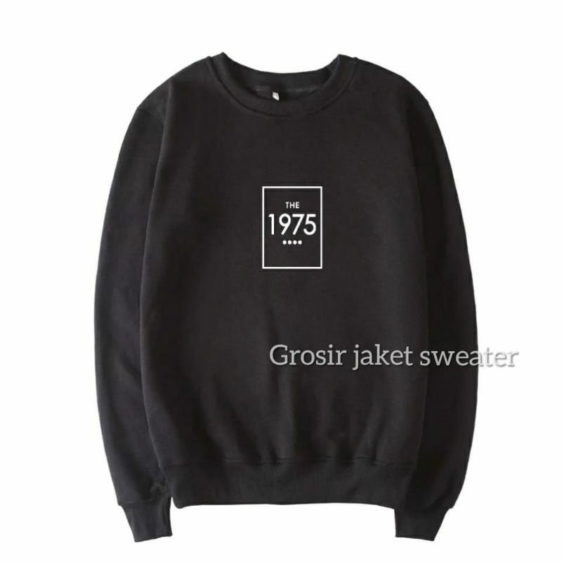 Jaket sweater basic pria wanita (THE 1975)