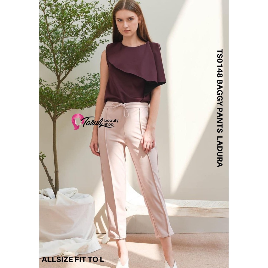 BAJU WANITA PREMIUM / CELANA LADURA  /BAGGY PANTS LADURA /fASHION WANITA TS048