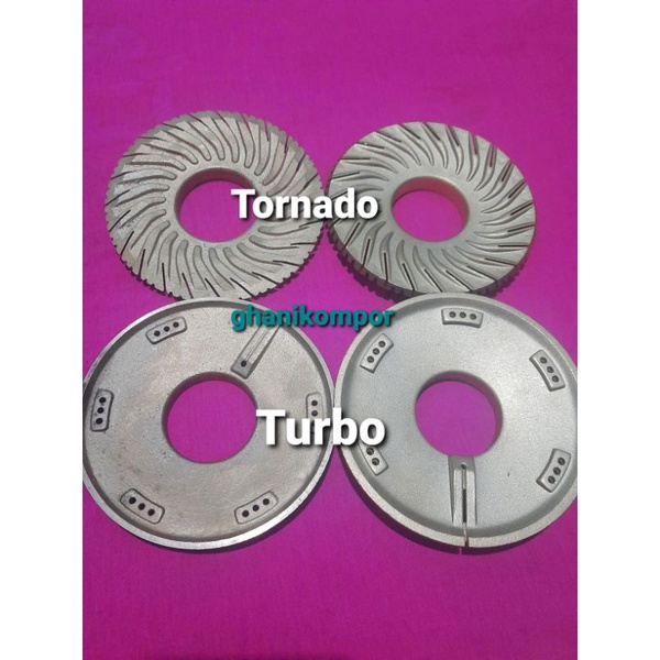 Burner Rinnai Tornado - Kuningan kompor Rinnai turbo -Spare part Rinnai 712 tg 712bgx 712t 602 bgx o