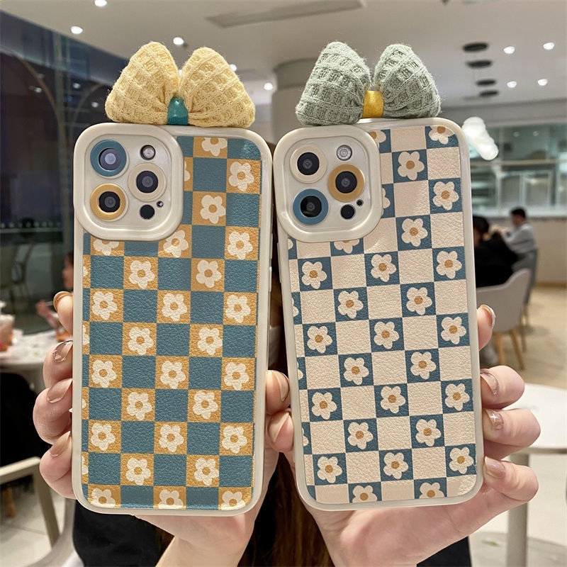 Case Pelindung Motif Bunga Untuk iPhone 12 13 11 Pro Max X Xs Max Xr 7 8 Plus hsd4