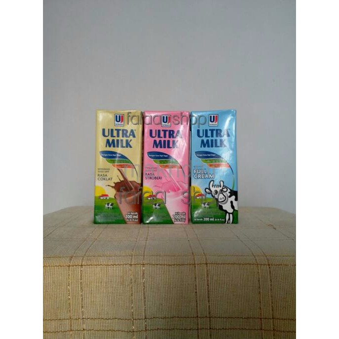 

Susu UHT Ultra 200 ml