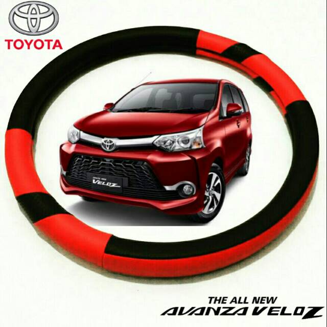 Cover stir mobil toyota avanza veloz / all new avanza veloz / grand new avanza veloz merah