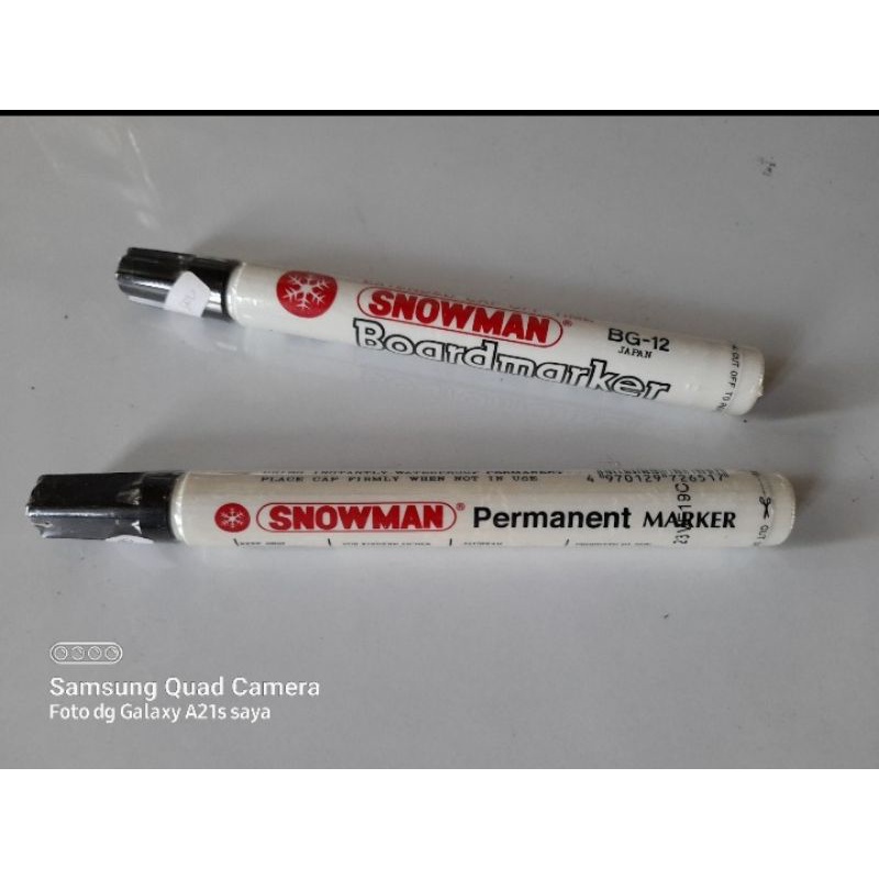 

Spidol besar Snowman Boardmarker dan Permanent
