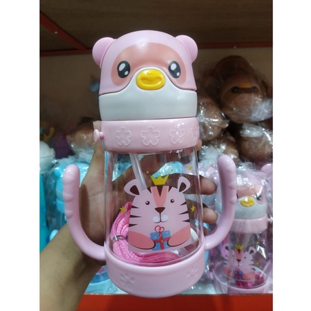 Botol Minum Anak Pegangan Bentuk Bebek Pinguin