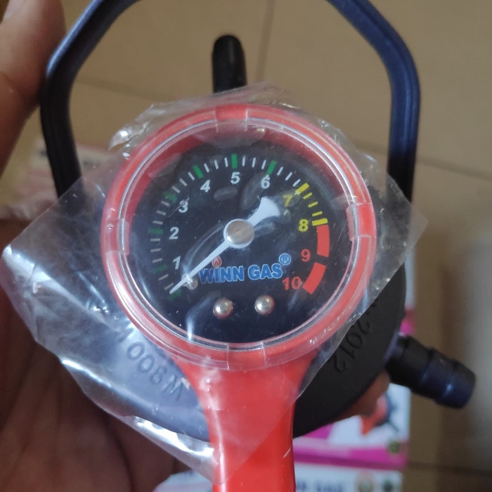 REGULATOR KOMPOR GAS WINN W 900 Triple lock (dengan meteran gas)