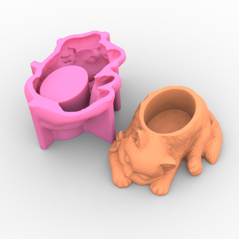 Siy Cetakan Pot Bungatanaman Bahan Silikon Untuk Dekorasi Diy