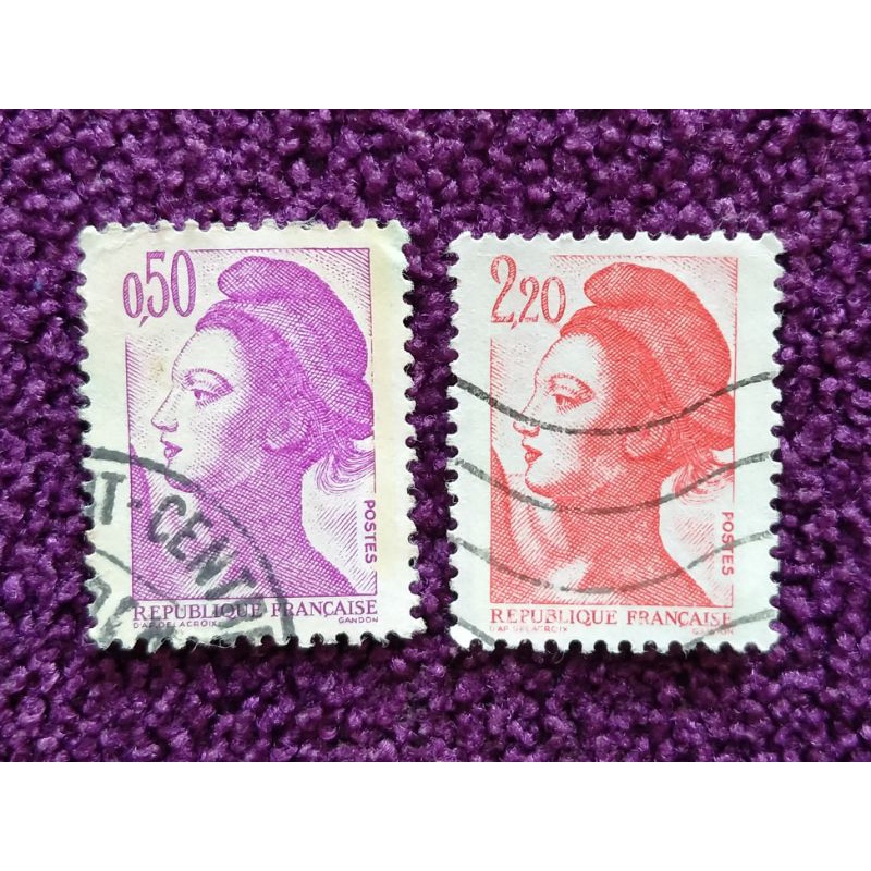 

Prangko - Perangko negara Prancis 2.20 Francs