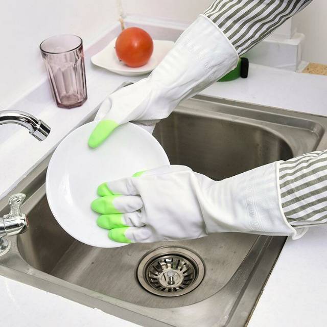 UNNISO - sarung tangan cuci piring / sarung tangan karet