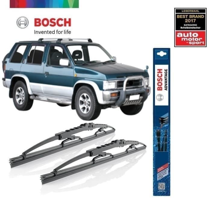 Wiper Blade Terrano BOSCH Sepasang Advantage 20-20&quot; ORIGINAL