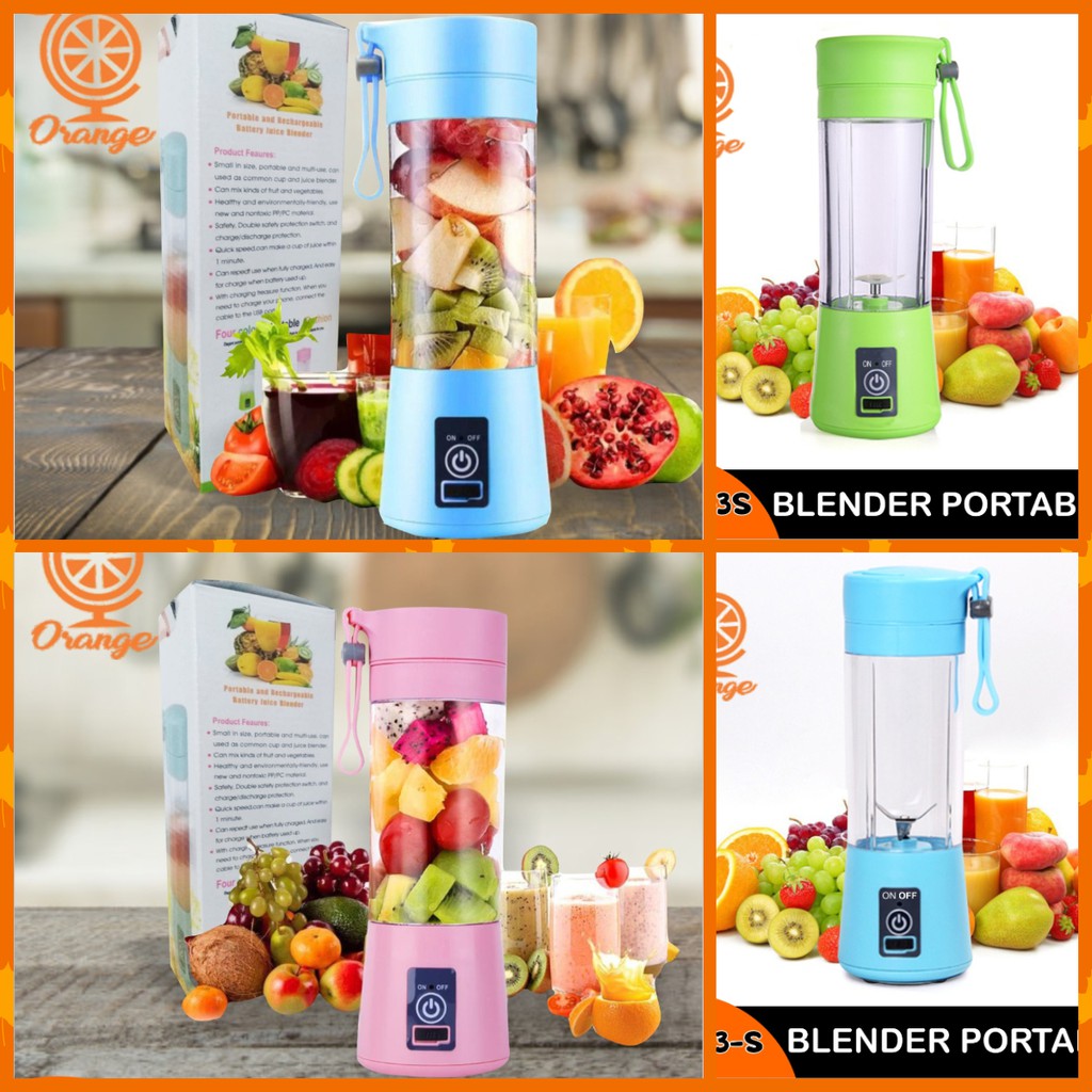 Juice Cup Blender Mini Blender Portable Usb Blender Juicer Alat Pembuat Jus