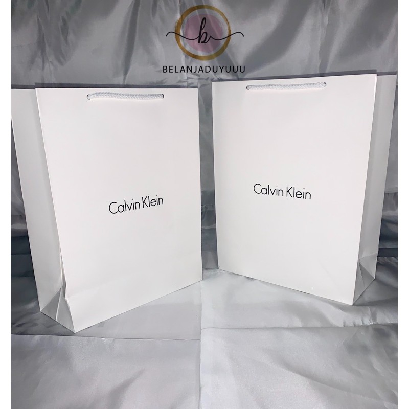 Paper Bag Calvin Klein ( Ready Stock Jakarta )