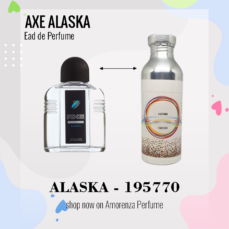 Bibit Parfum Murni AXE ALASKA - ALASKA Nica Fragrance 100 ml