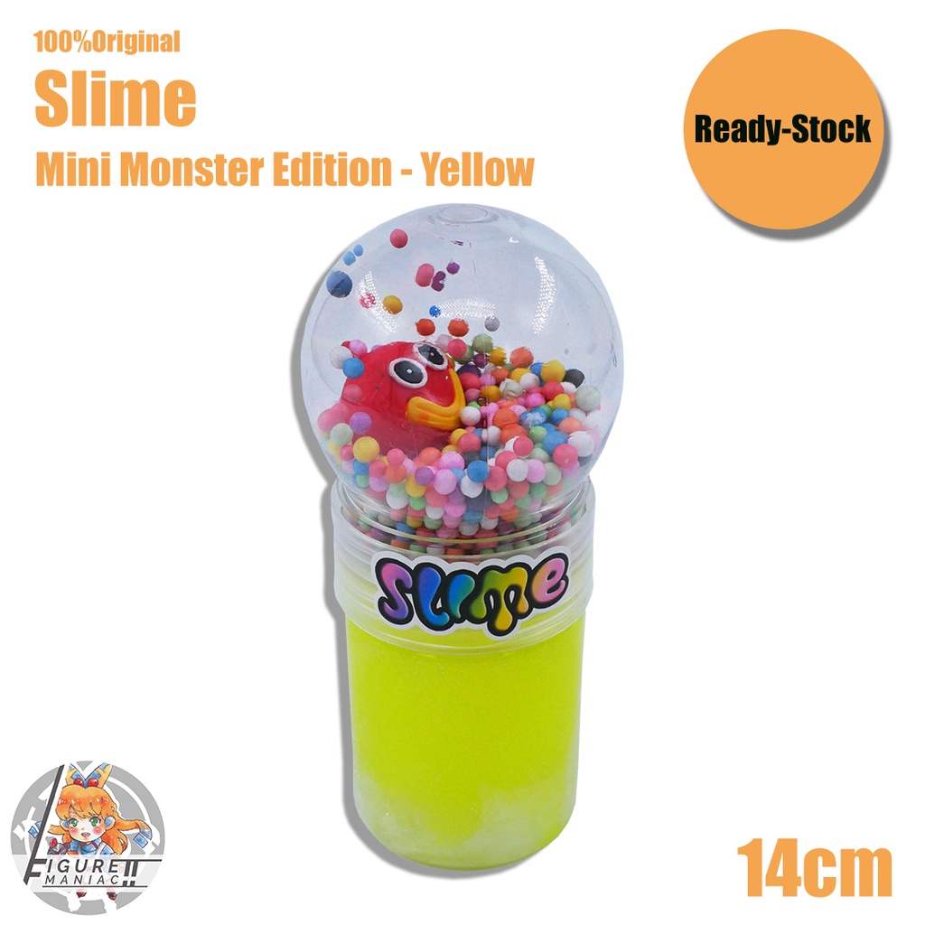 Mainan Anak - Slime Mini Monster Edition 14 cm Import Premium