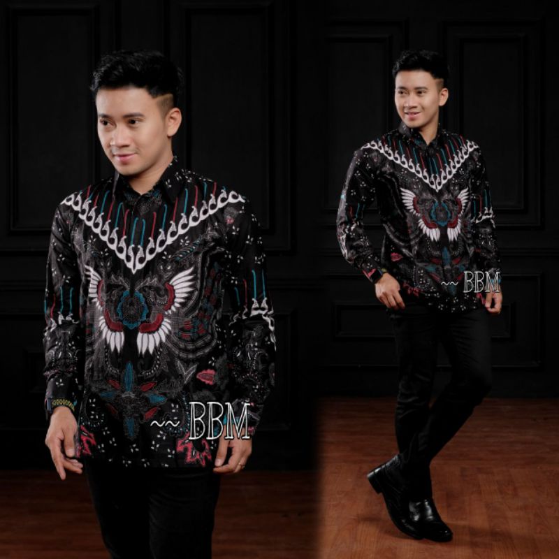 kemeja batik pekalongan size M L XL XXL