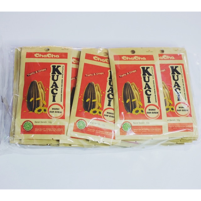 

kuaci kwaci cha cha chacha cha cheer tjia tjia naraya biji bunga matahari isi 20pcs