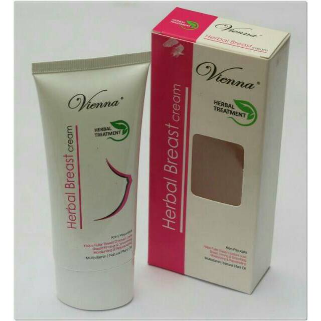 VIENNA HERBAL BREAST CREAM ORIGINAL BPOM PEMBESAR PENGENCANG PAYUDARA