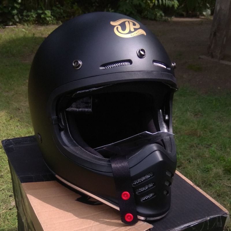 JP SIGNATURE HELMET - BLACK MATE
