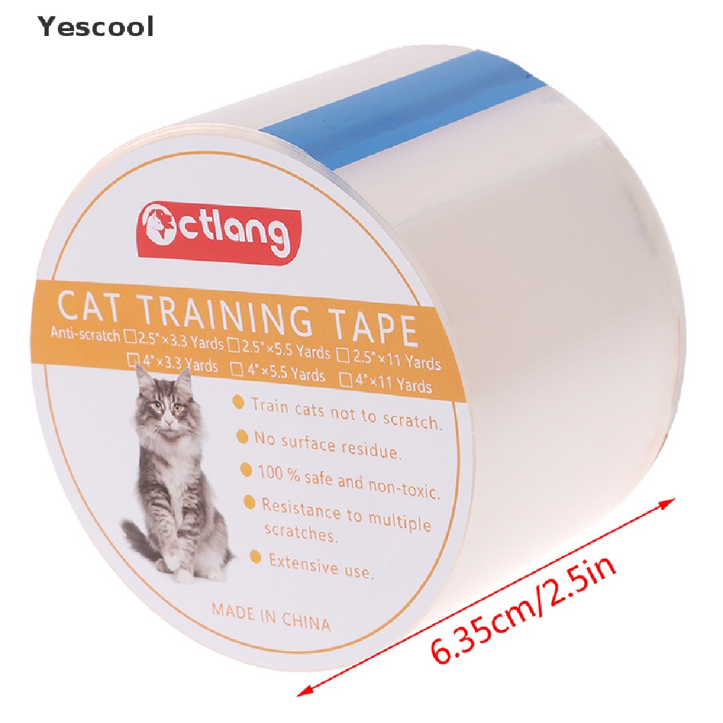 Tape Pelindung Bahan Kulit Anti Gores Untuk Pelatihan Kucing Peliharaan