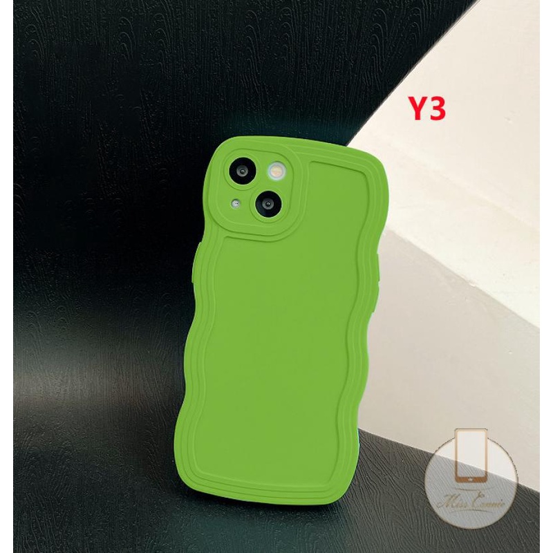 Casing iPhone 11 XR 7 8 Plus 12 13 Pro MAX X XS MAX 7Plus 8Plus Warna Permen Shockproof