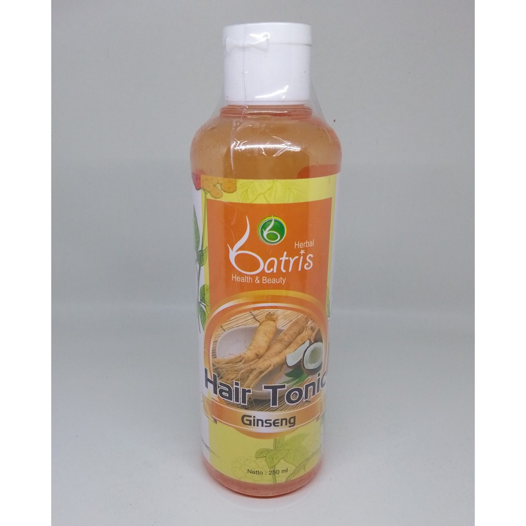 Hair Tonic Ginseng Batrisyia Herbal 250 ml, Tonik Rambut Batris