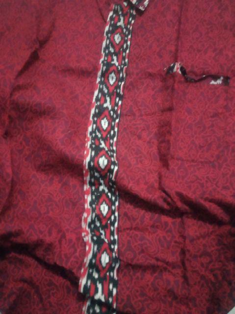 Baju Batik Gamis Anak/batik Anak Cewek Moder/dress Batik Anak