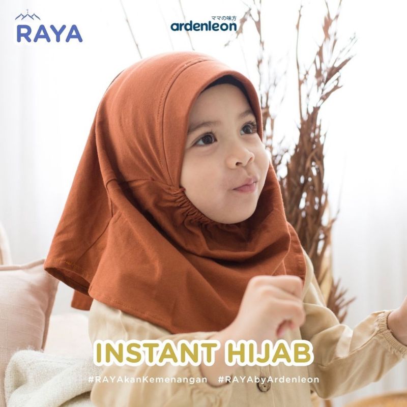 ♥BabyYank♥ ARDENLEON Hijab Instant Anak 2.0 / ArdenLeon HIJAB INSTANT Anak Raya Collection 2022 / Jilbab Bayi Anak Arden Leon NEW