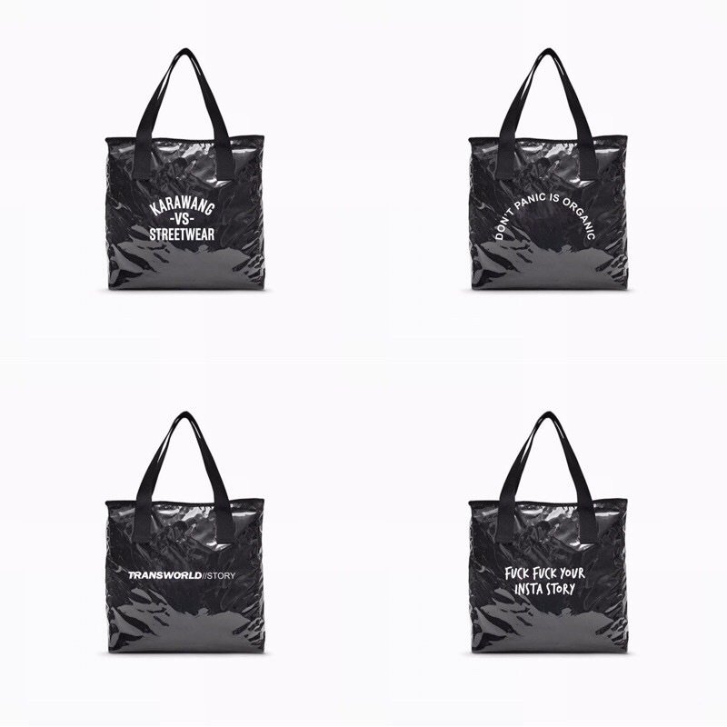 TOTEBAG HITAM TRANSWORLD