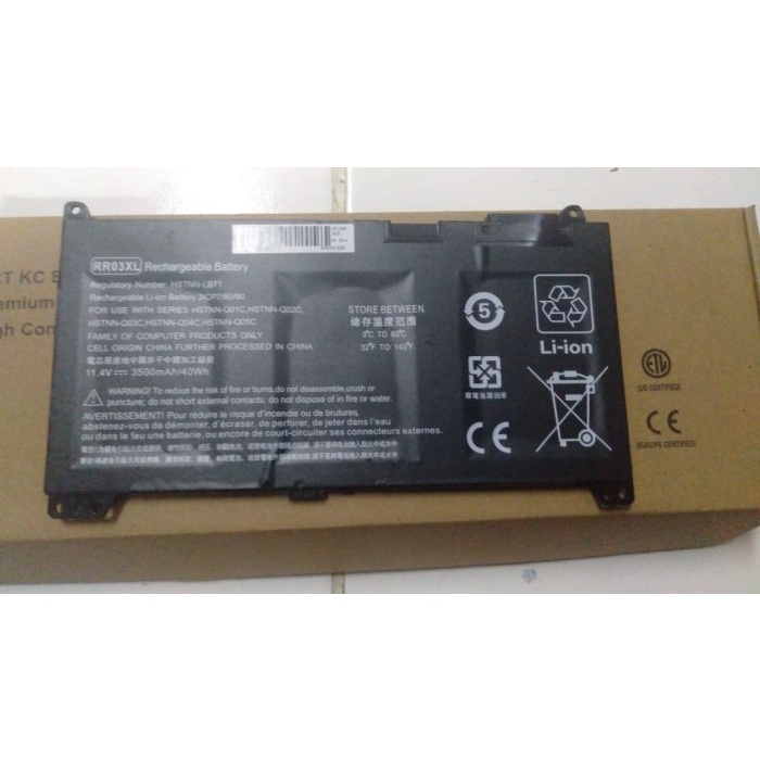 Baterai Battery Hp ProBook 430 G4 440 450 455 470 RR03XL ORIGINAL