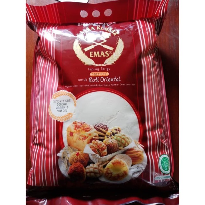 

PROMO [COD] TEPUNG CAKRA KEMBAR EMAS ROTI ORIENTAL 5kg cakra mas premium