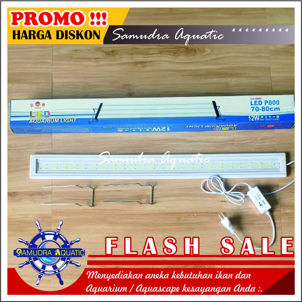 Lampu Aquarium GANTUNG 70-80 cm, Lampu Gantung HEMAT ENERGY, Lampu Aquarium Aquascape (GRATIS Bubelwrap)