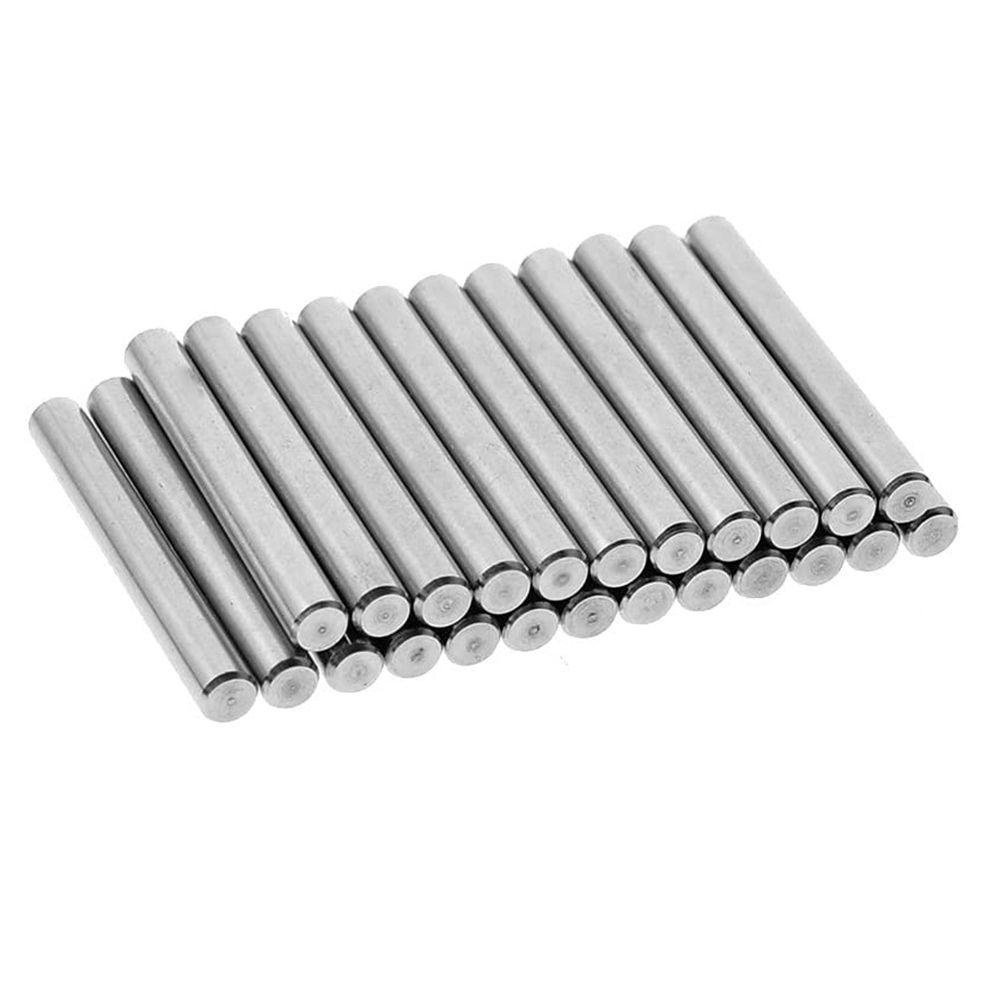[Elegan] Pin Dowel Pin Polished Nickel Fixing Komponen Jabatan Penyangga Rak Hardware Shelf Pin