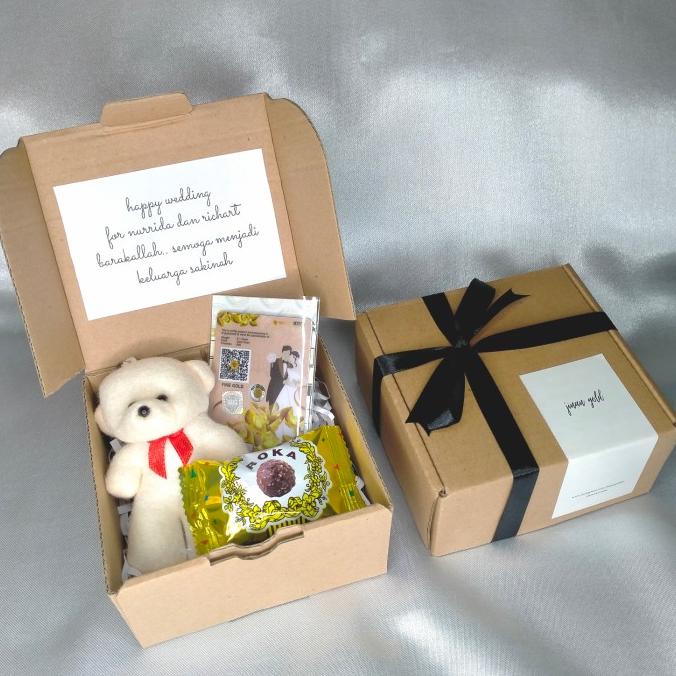 Premium Product Hampers Emas Minigold Gift Series Wedding Kado Pernikahan - Paling Dicari