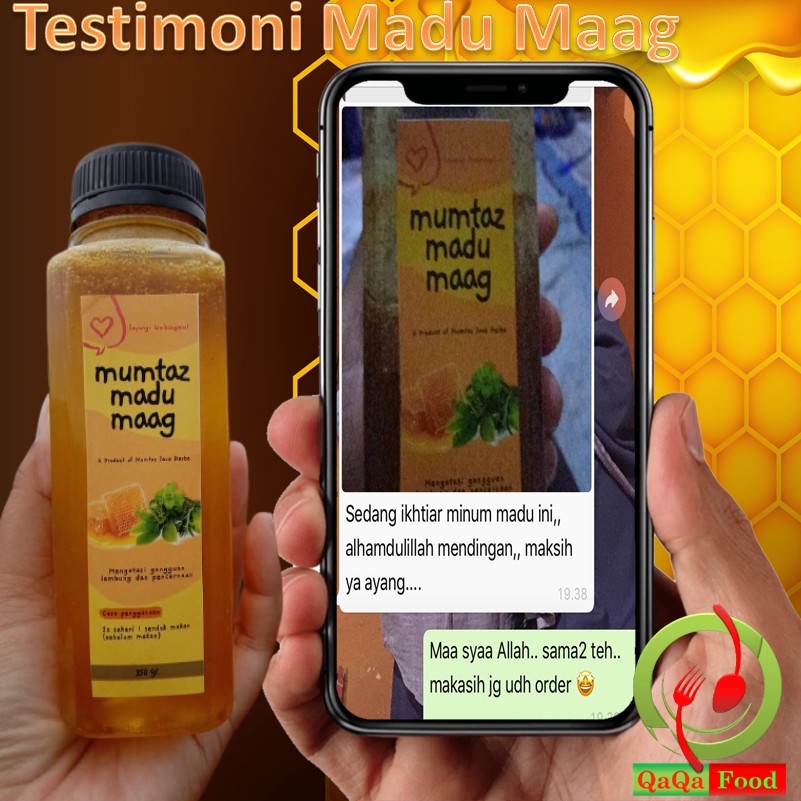 Madu maag maagh Lambung obat herbal asli 100% alami radang Asam Lambung imunitas tubuh 650 Gram-7