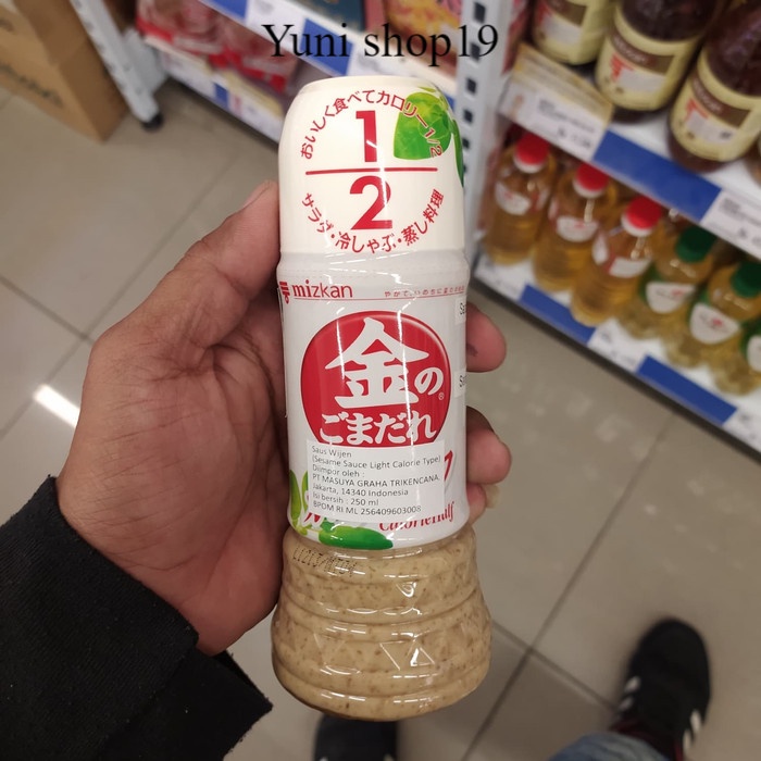 

mizkan sesame sauce light calorie - mizkan saus wijen light 250ml