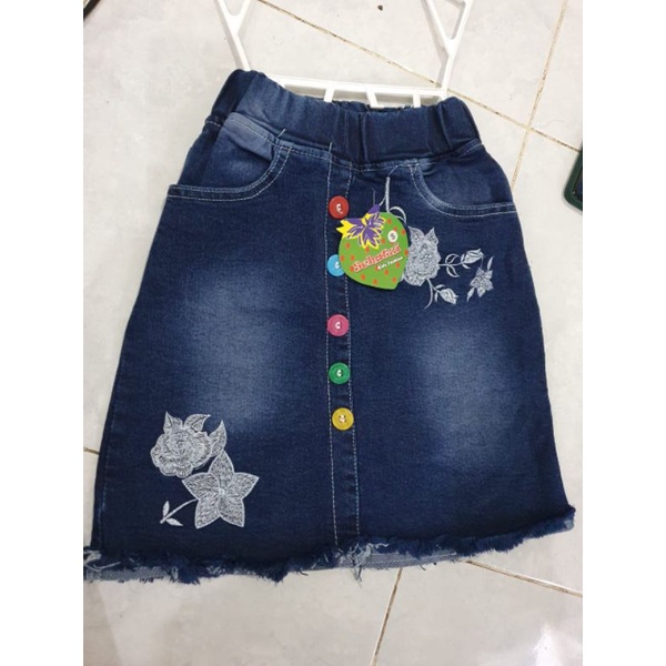 ROK ANAK JEANS MINI