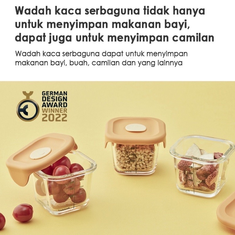 Lock n Lock Food Container Set kotak MPASI