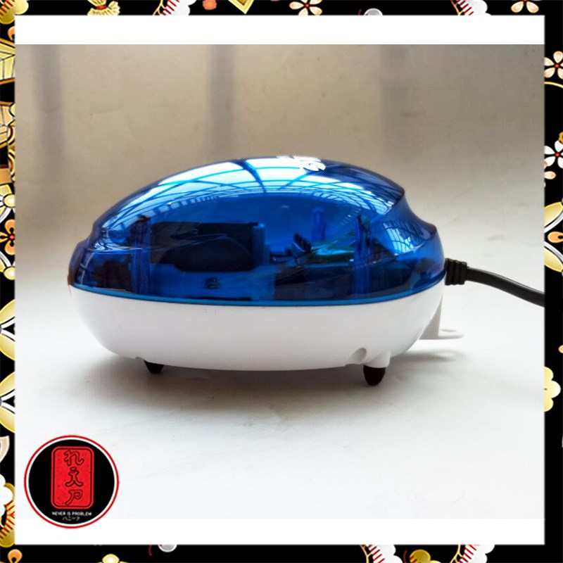 Pompa Udara Aquarium 1.5W - RS-511 - Blue