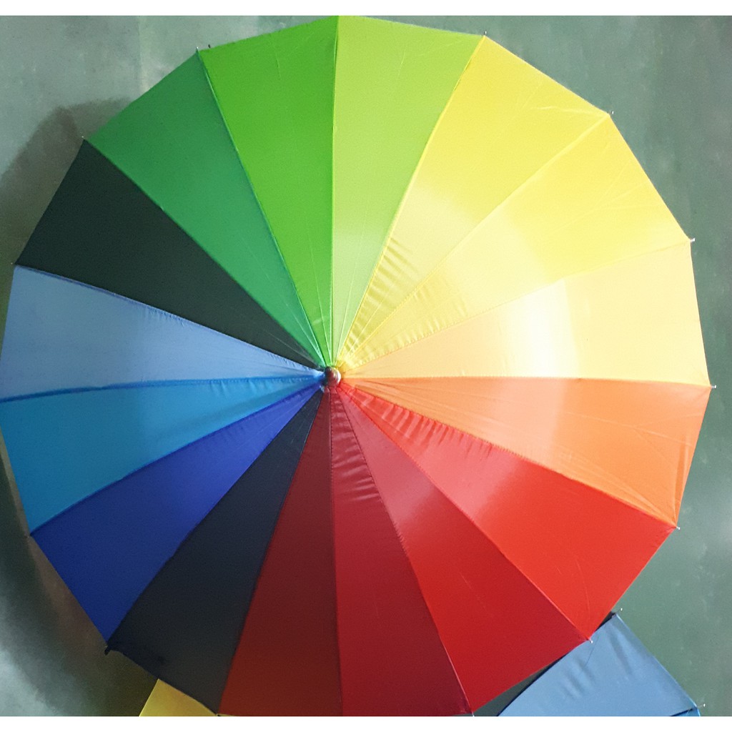 Payung Golf Pelangi 16 Jari