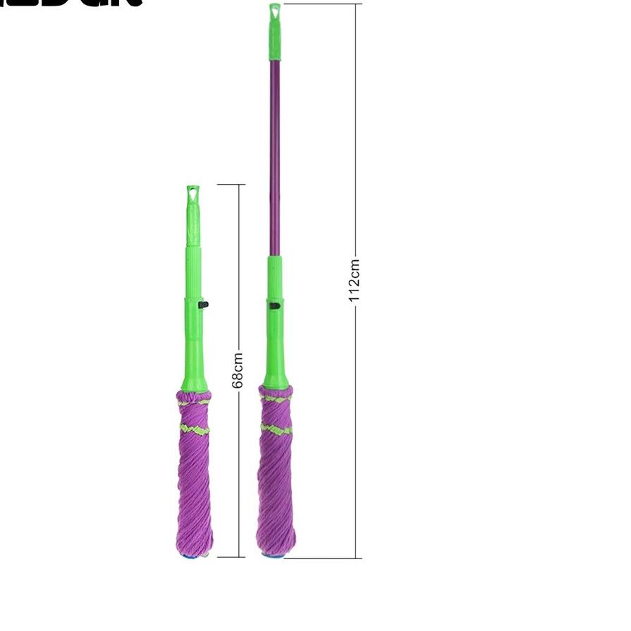 ✿ BAYAR DITEMPAT - Twist Mop Set Alat Pel Otomatis TB-4 ➼