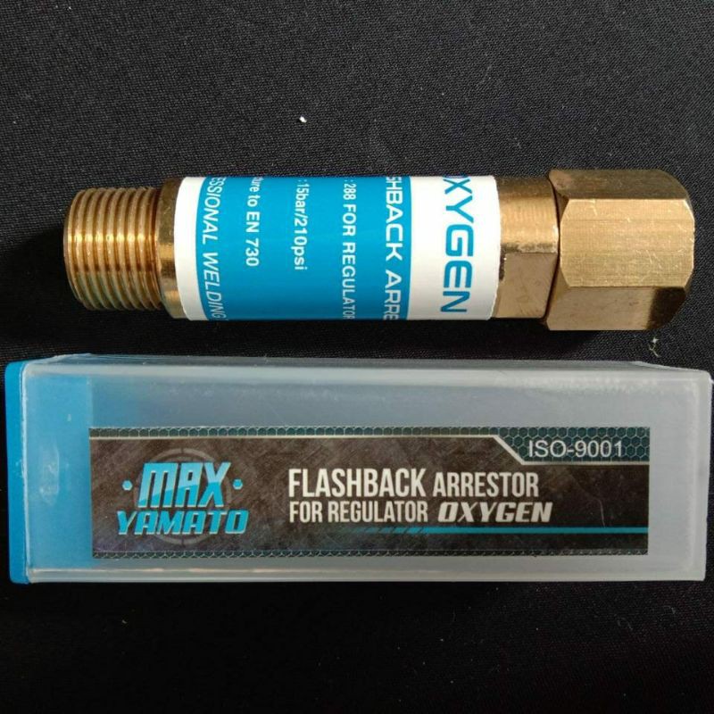 Max Yamato Flashback Arrestor Regulator Oksigen