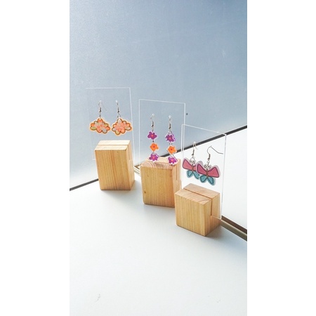 Acrylic Earring Holder set - Yeele