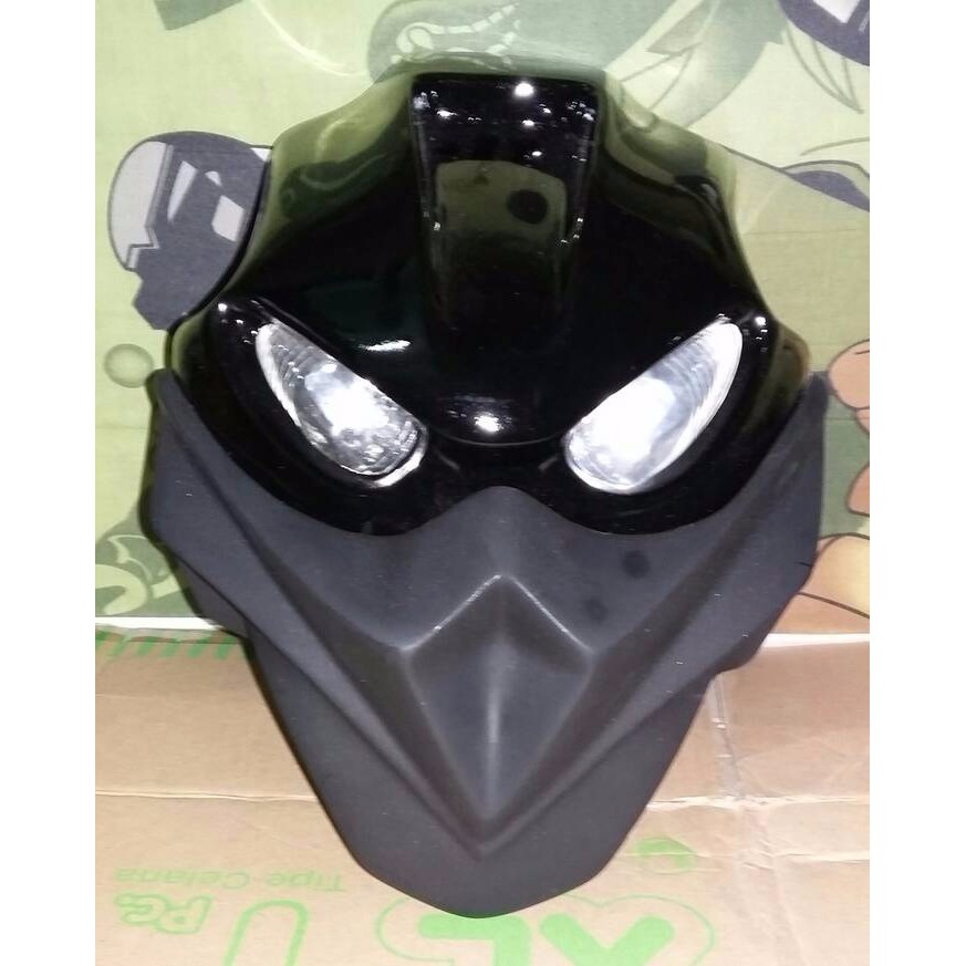 Batok headlamp streetfighter monster street fighter aksesoris motor te