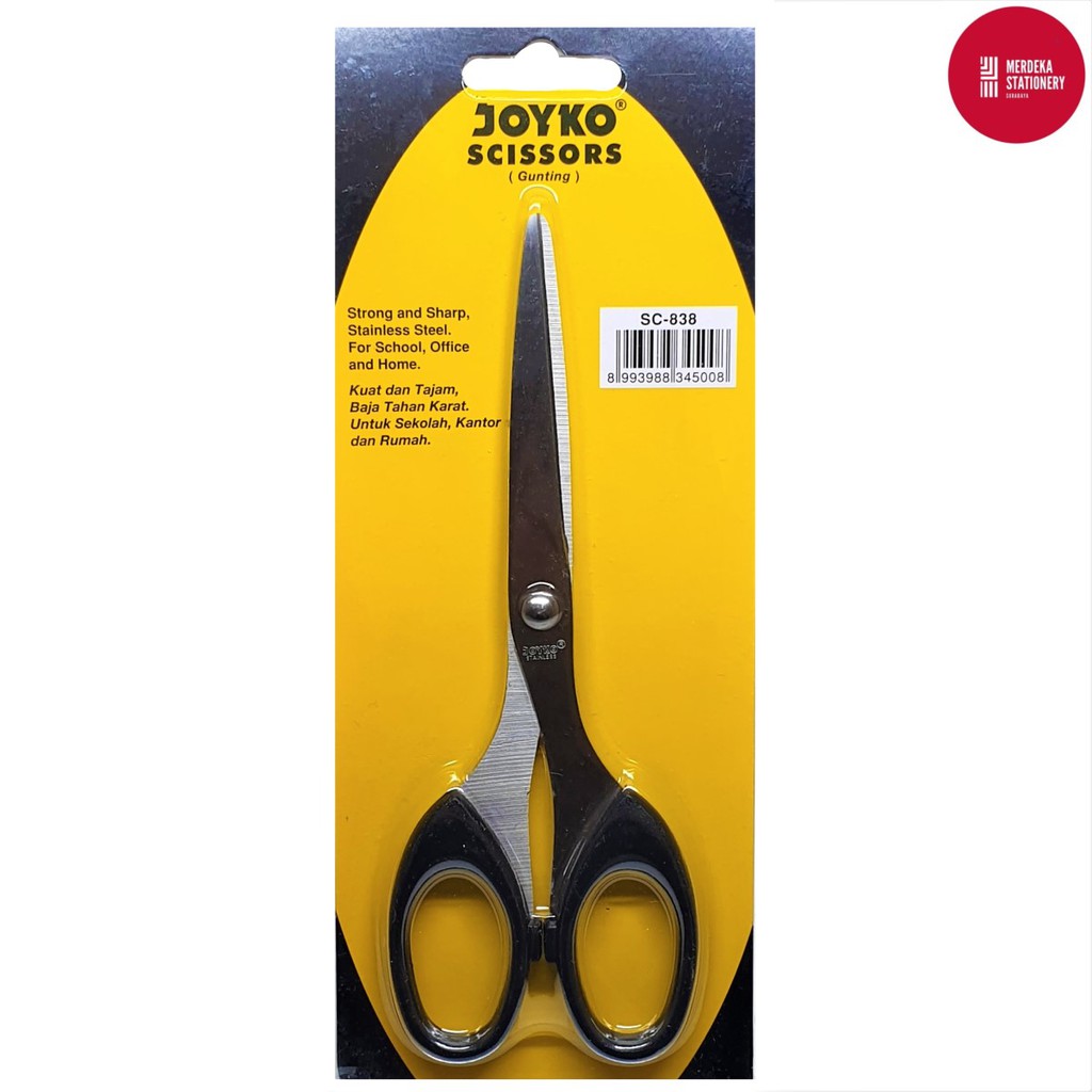 

Gunting/Pemotong/Scissors Joyko SC-838 Tanggung/Sedang Panjang 16 cm