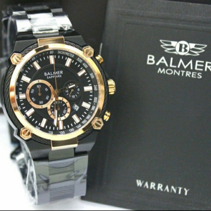 Jam tangan pria sapire original BAMER B7977