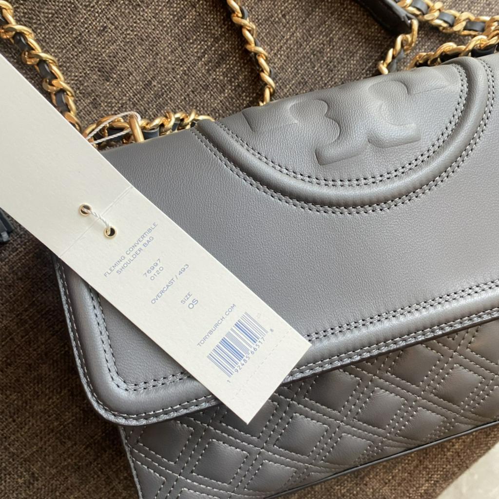 Ready Stock  Tb tas TB bag 75576 FLEMING small lambskin tassel diagonal bag hand tas wanita import