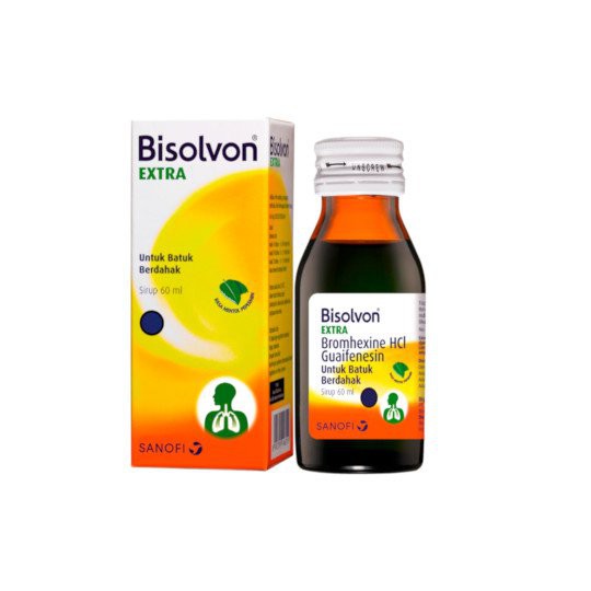 Bisolvon Extra 60ml (Untuk Batuk Berdahak).