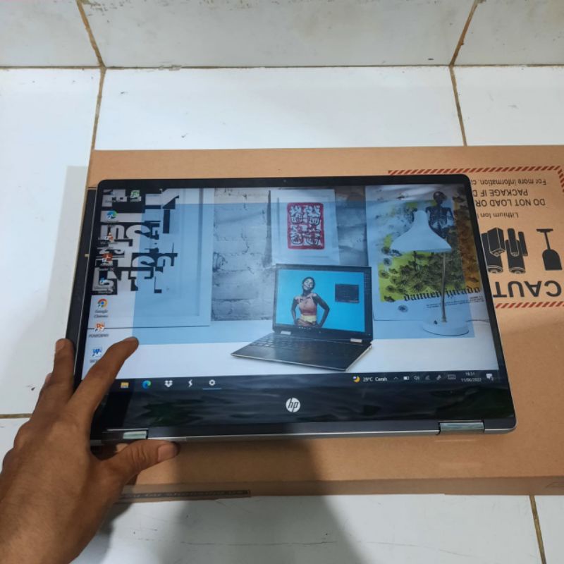 HP PAVILION X360 CORE i5 - 1035G1 RAM 8GB SSD 256GB TOUCHSCREEN FULL HD