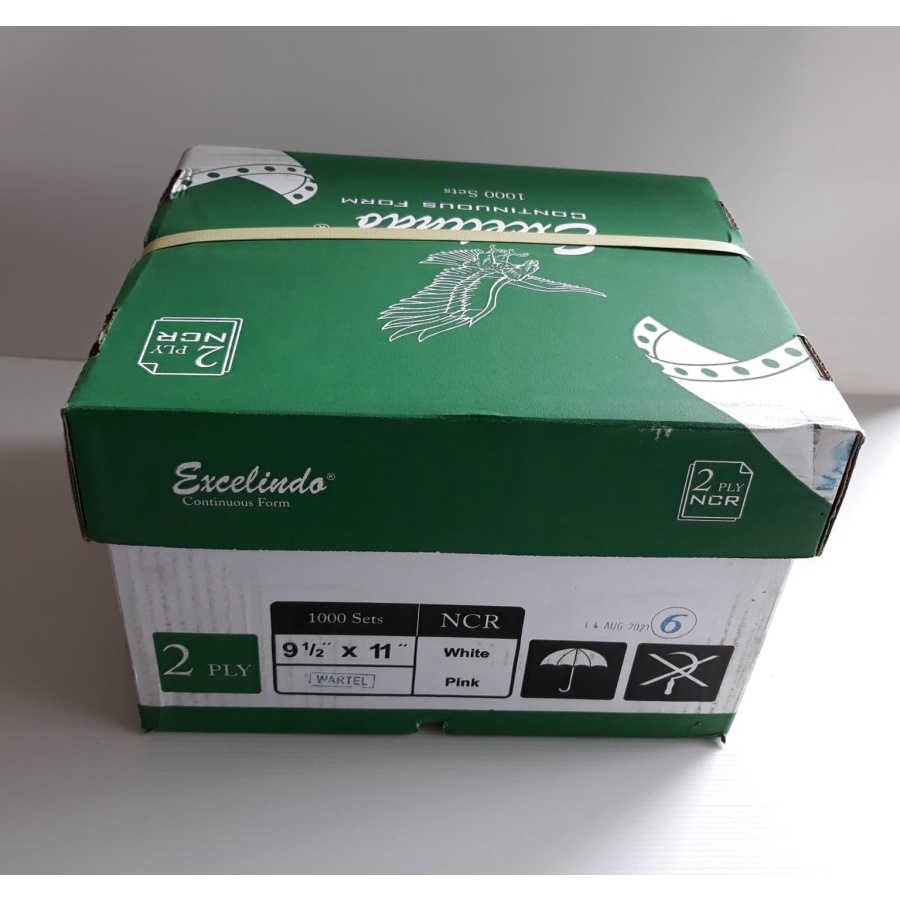 

CONTINUOUS FORM EXCELINDO 2 PLY WARTEL 9,5" : 2 X 11" : 2 NCR